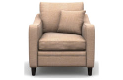 Heart of House Newbury Fabric Chair - Old Rose
